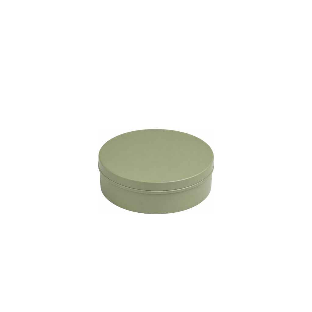 52 x 38 mm round tin