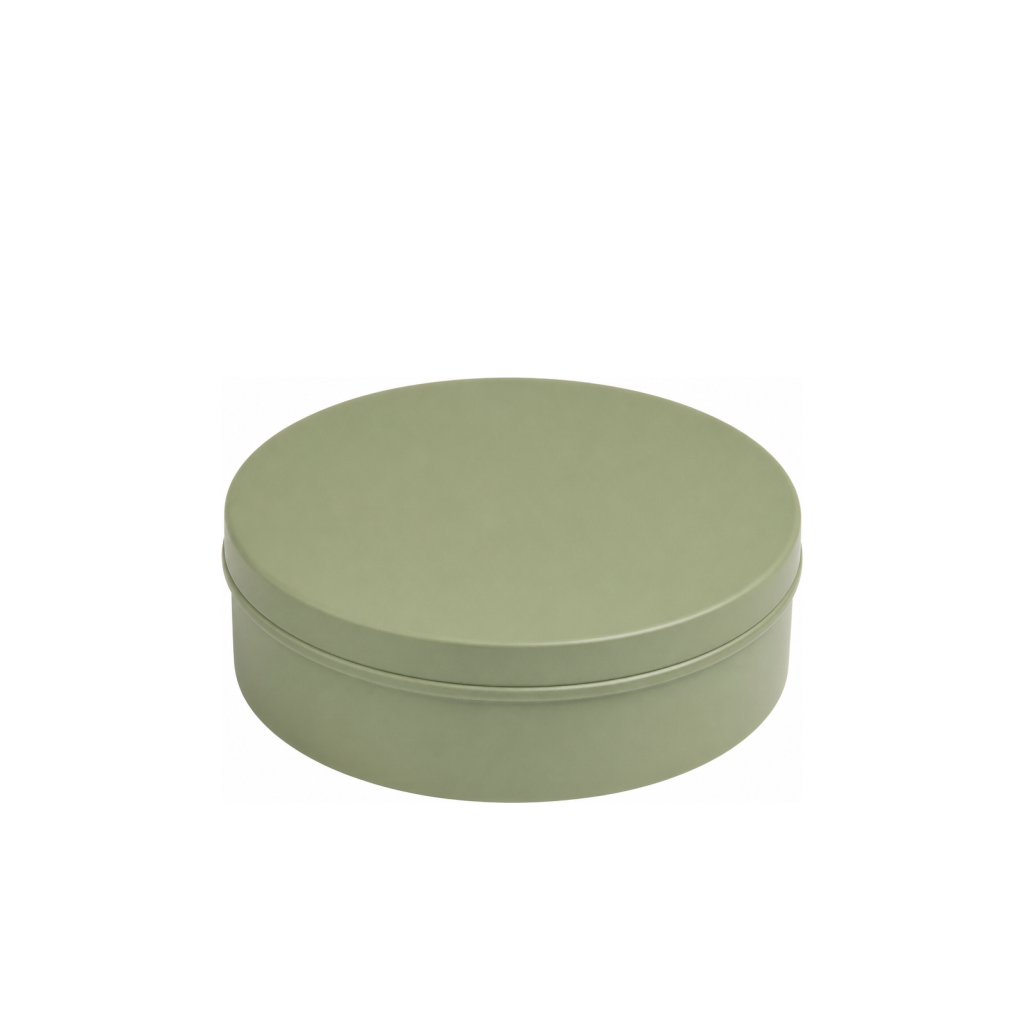 70 x 50 mm round tin