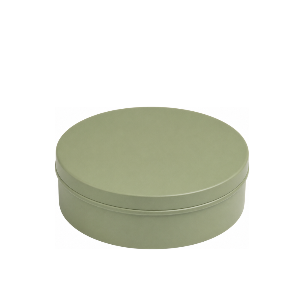 85 x 50 mm round tin